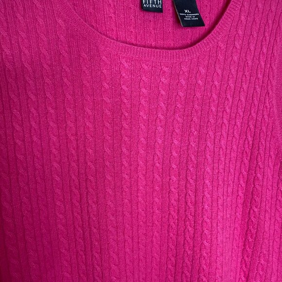 saks fifth avenue cashmere sweater vest - Picture 3 of 4